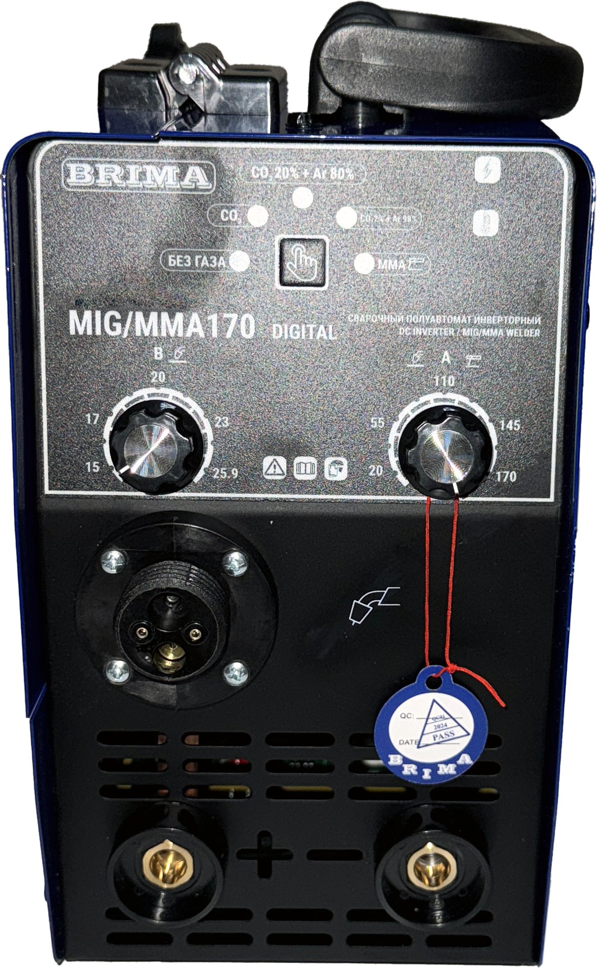 фотография ПОЛУАВТОМАТ MIG/MMA170 DIGITAL BRIMA