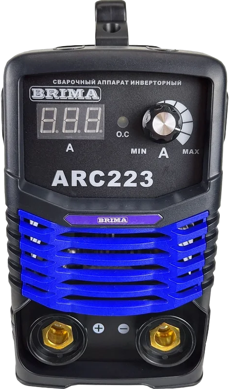 фотография Аппарат инверторный BRIMA PROFESSIONAL ARC-223 (220В) в комплекте
