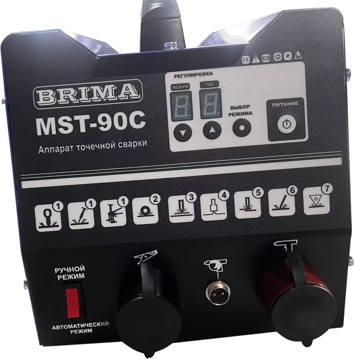 фотография Аппарат точечной сварки споттер про BRIMA MST-90C