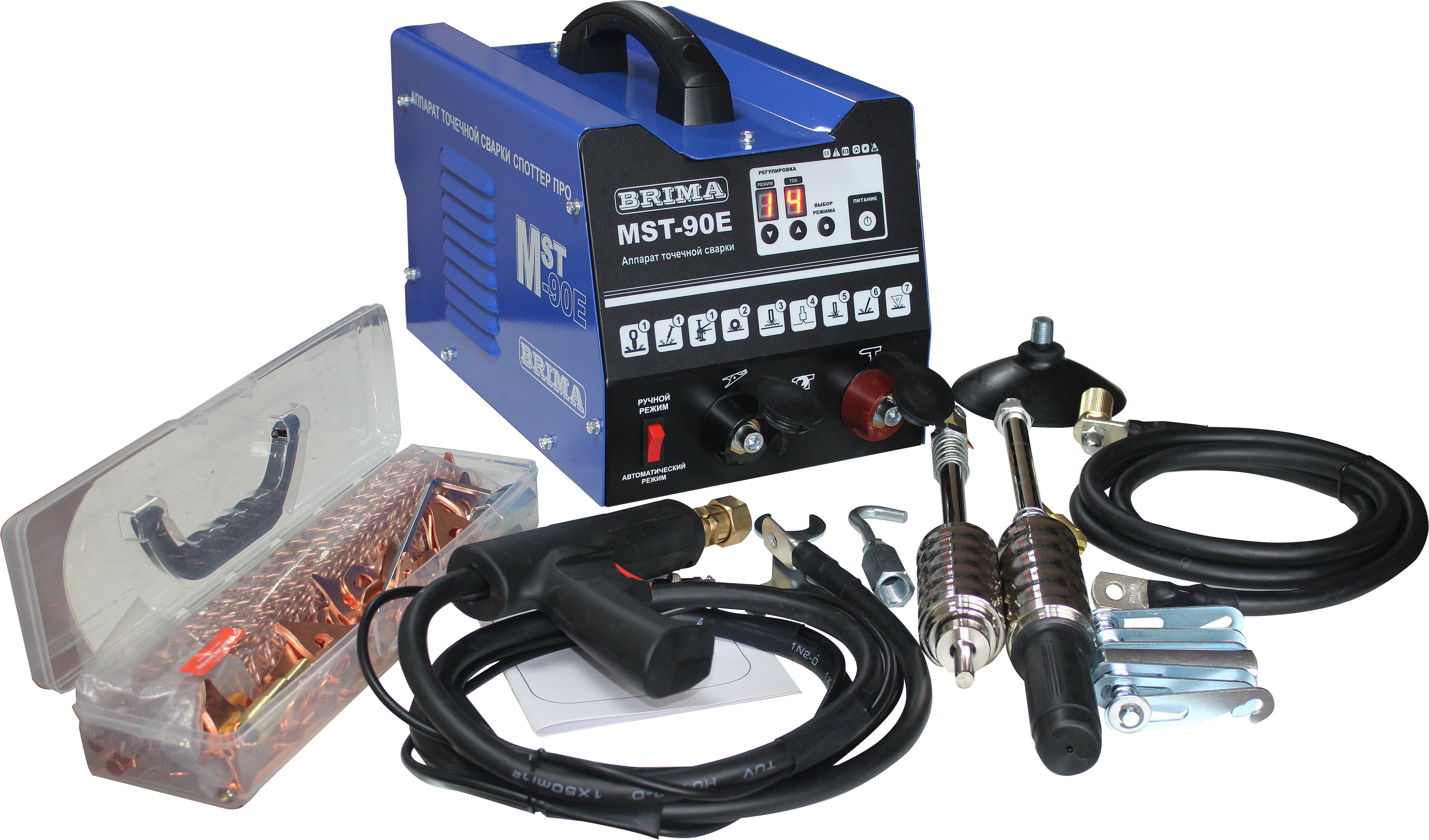 фотография Аппарат точечной сварки споттер про BRIMA MST-90E