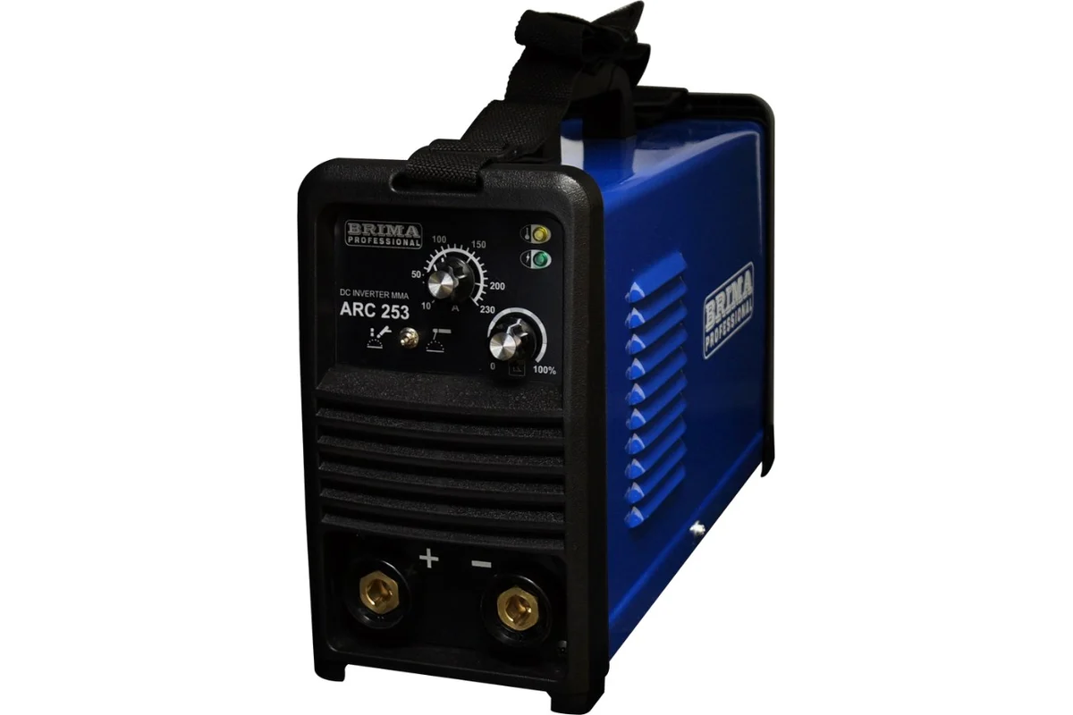 фотография Аппарат инверторный BRIMA PROFESSIONAL ARC-253 (220В) в комплекте