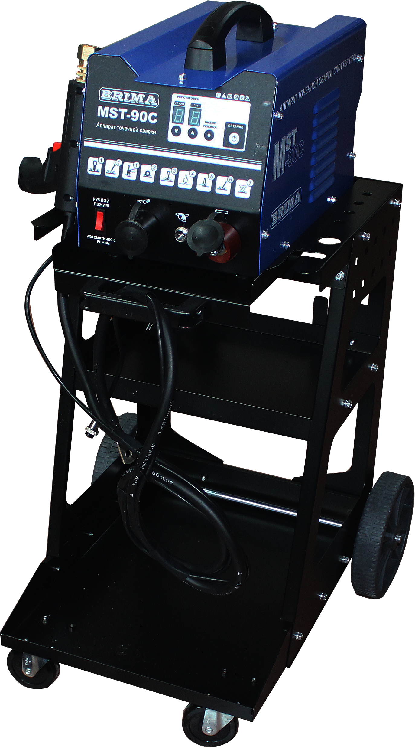 фотография Аппарат точечной сварки споттер про BRIMA MST-90C